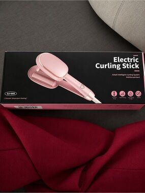 Electric Curling Stick pink